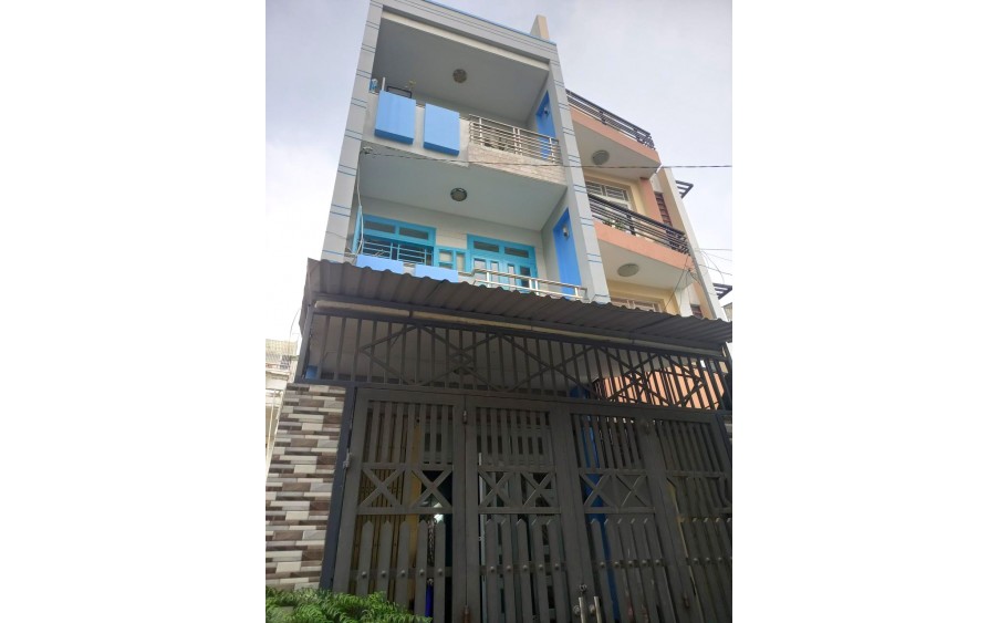 Bán nhà nở hậu Đường 59 GV, 70m2, 2 lầu, 3 Phòng ngủ, ngang 4m, Đường 6m giảm giá còn 7.x tỷ